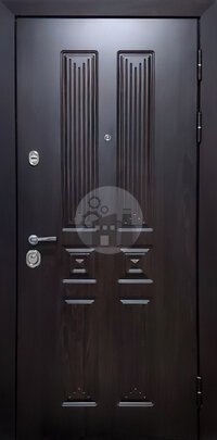 Входная дверь с терморазрывом для дачи, отделка винорит-ДВ-885