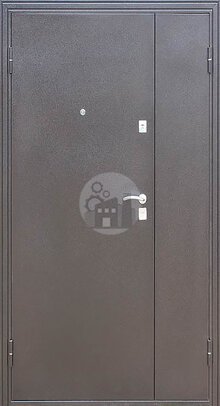 элитная двустворчатая дверь с двумя замками-ДВ-531