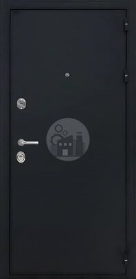 Металлическая дверь, снаружи порошковое покрытие, внутри шпон-ДВ-428