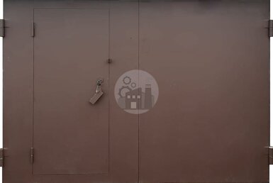 Двустворчатые гаражные ворота-ВРГР-1